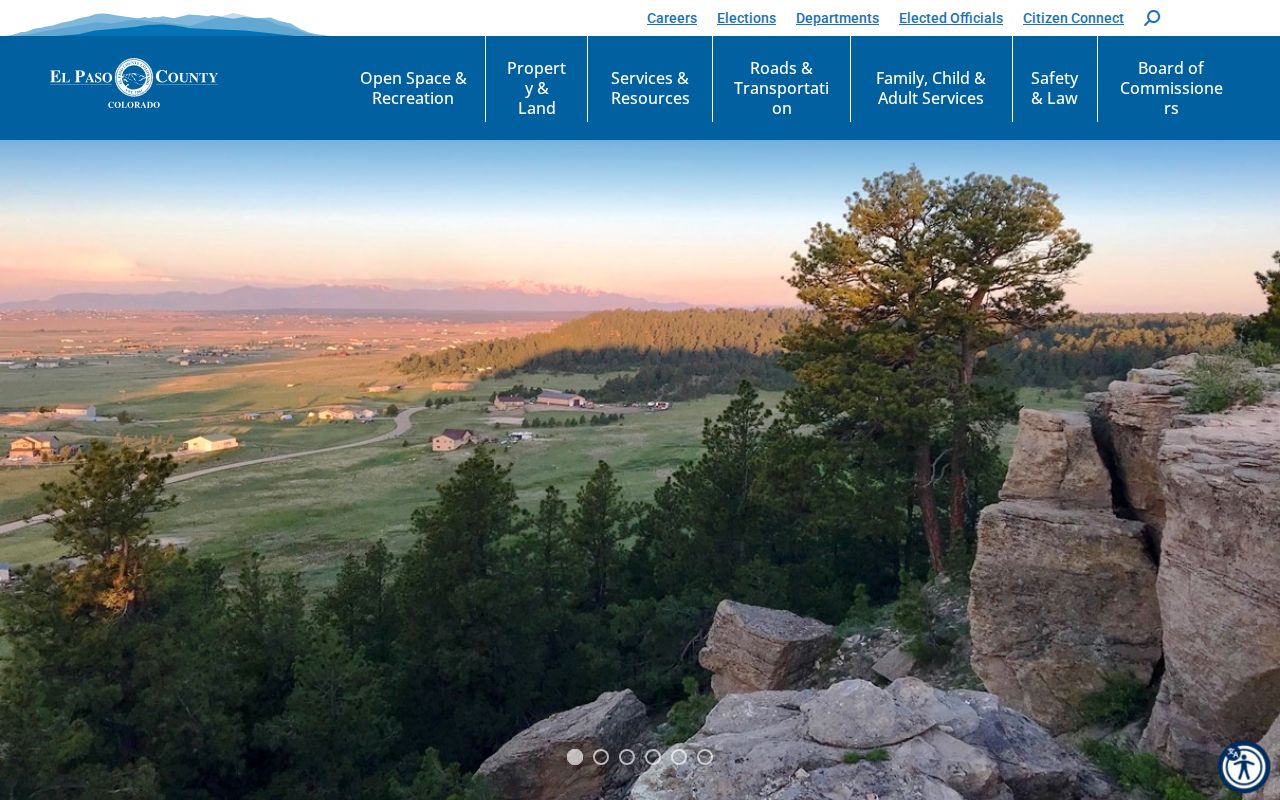 El Paso County criminal history county government directory